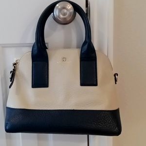Kate Spade Purse Black and Cream